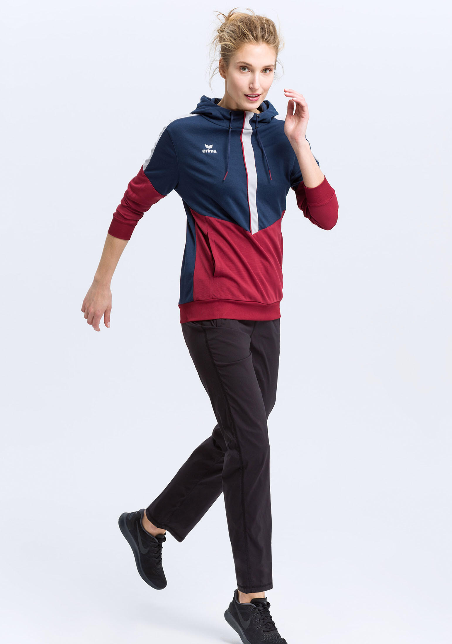 Sweat à capuche femme Erima Squad 3/7