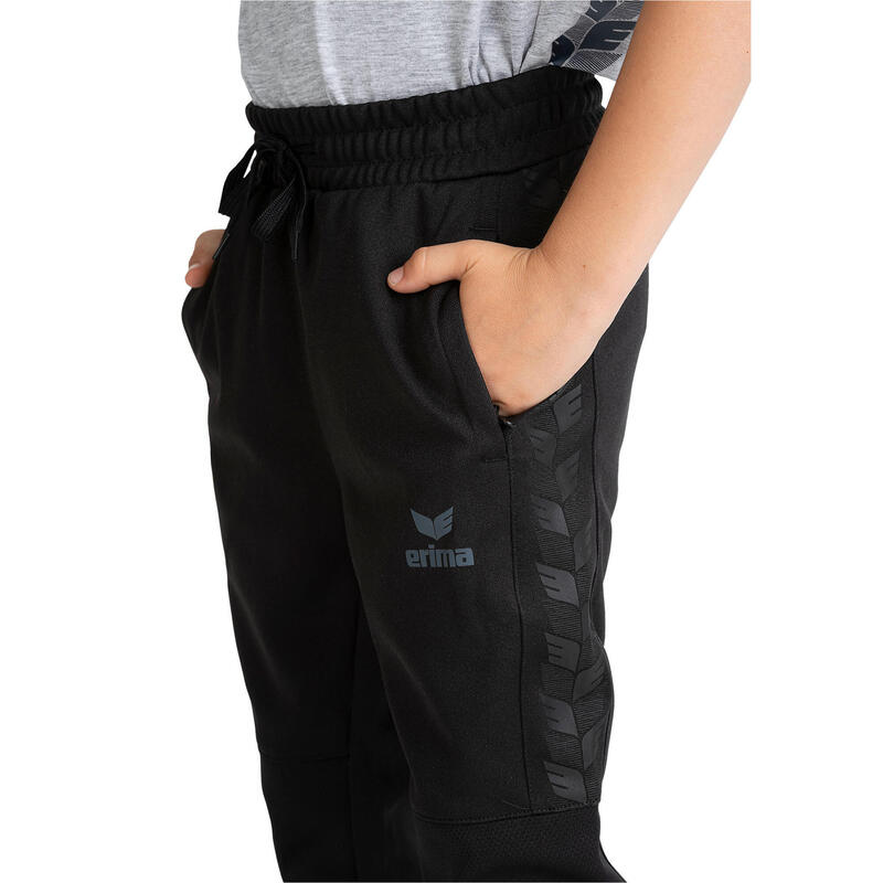 Pantaloni de antrenament Erima Black Junior