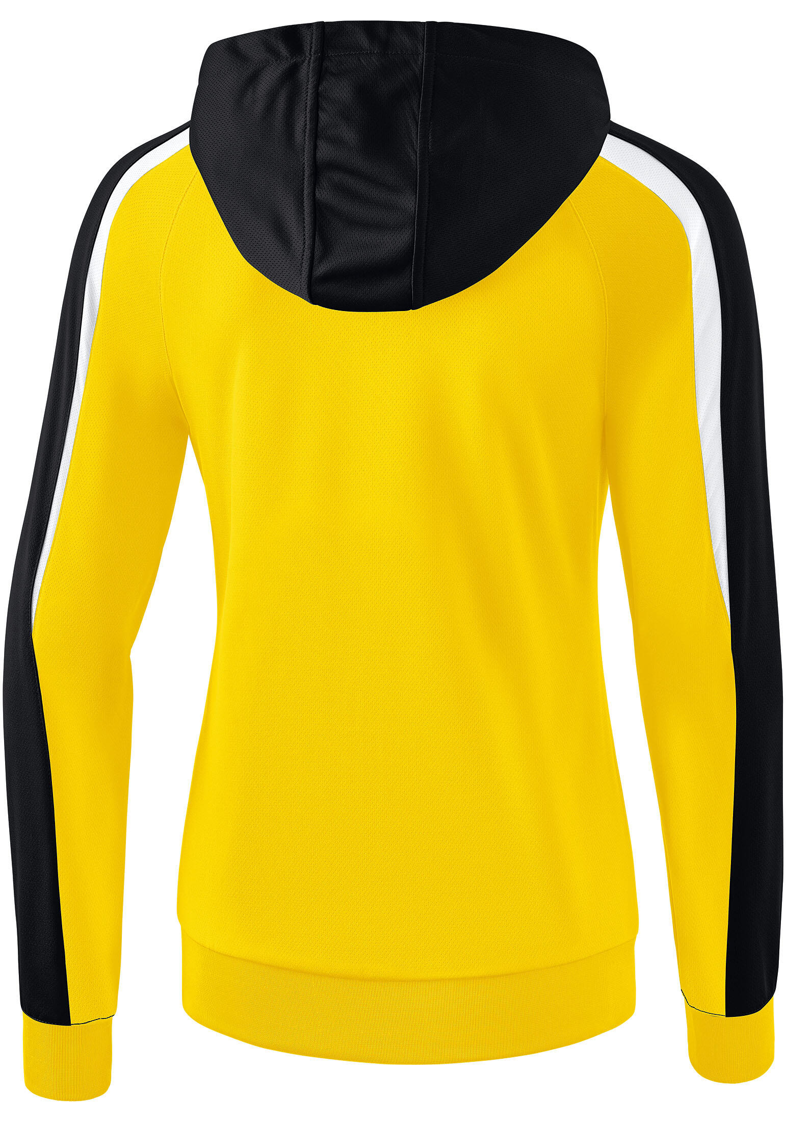 Erima Liga 2.0 Veste d'entraînement à capuche femmes - Jaune / Noir / Blanc 6/6