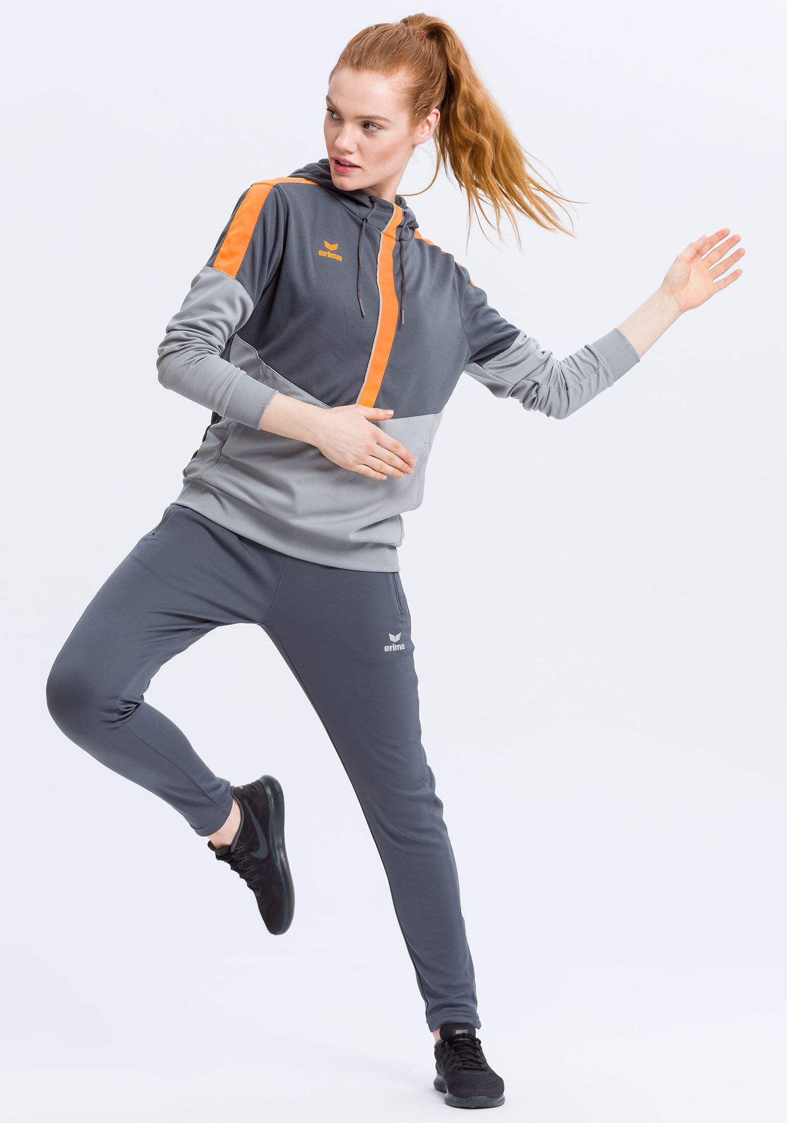 Sweat à capuche femme Erima Squad 3/7