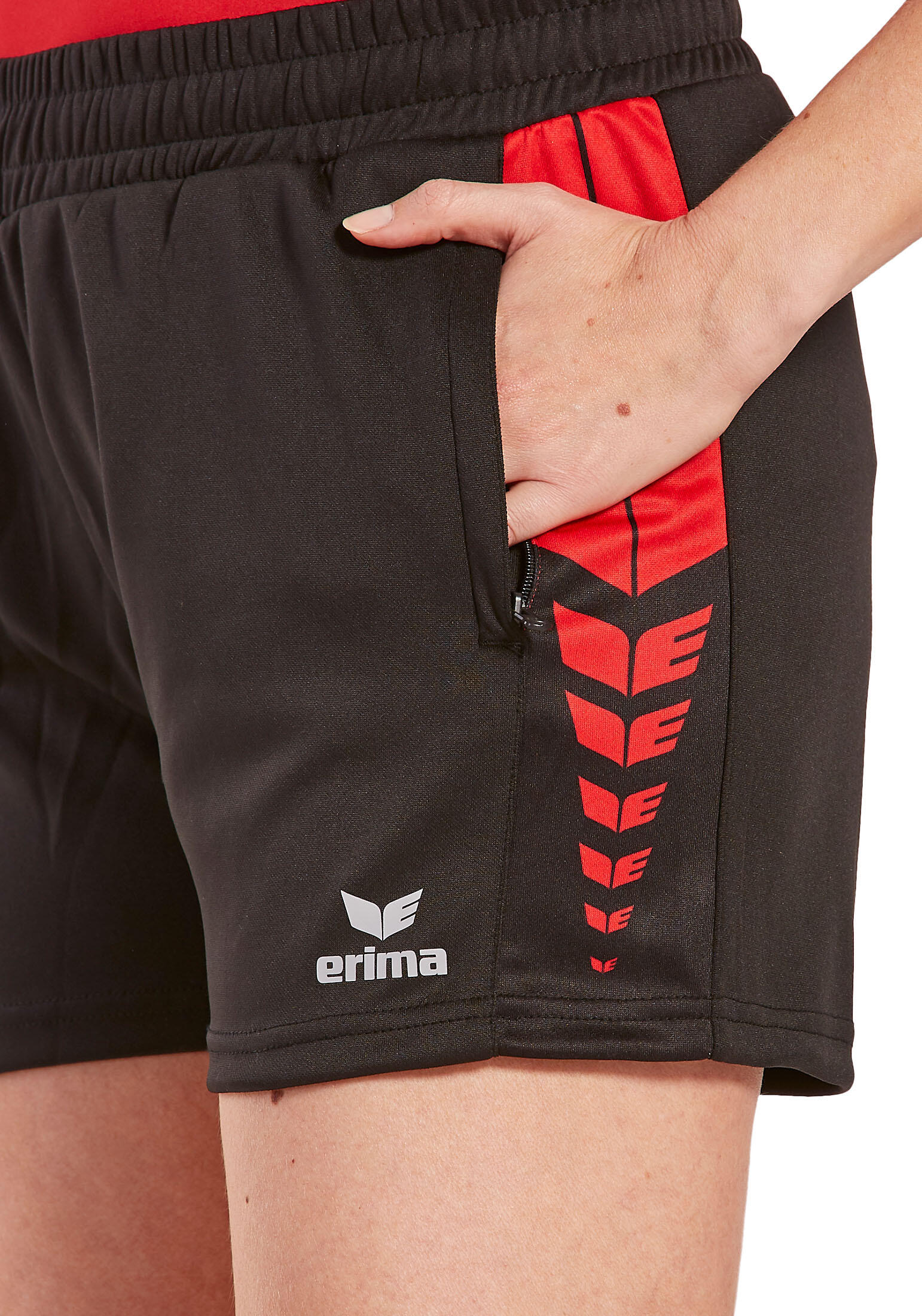 Pantaloncini da donna Erima Worker Six Wings 4/7