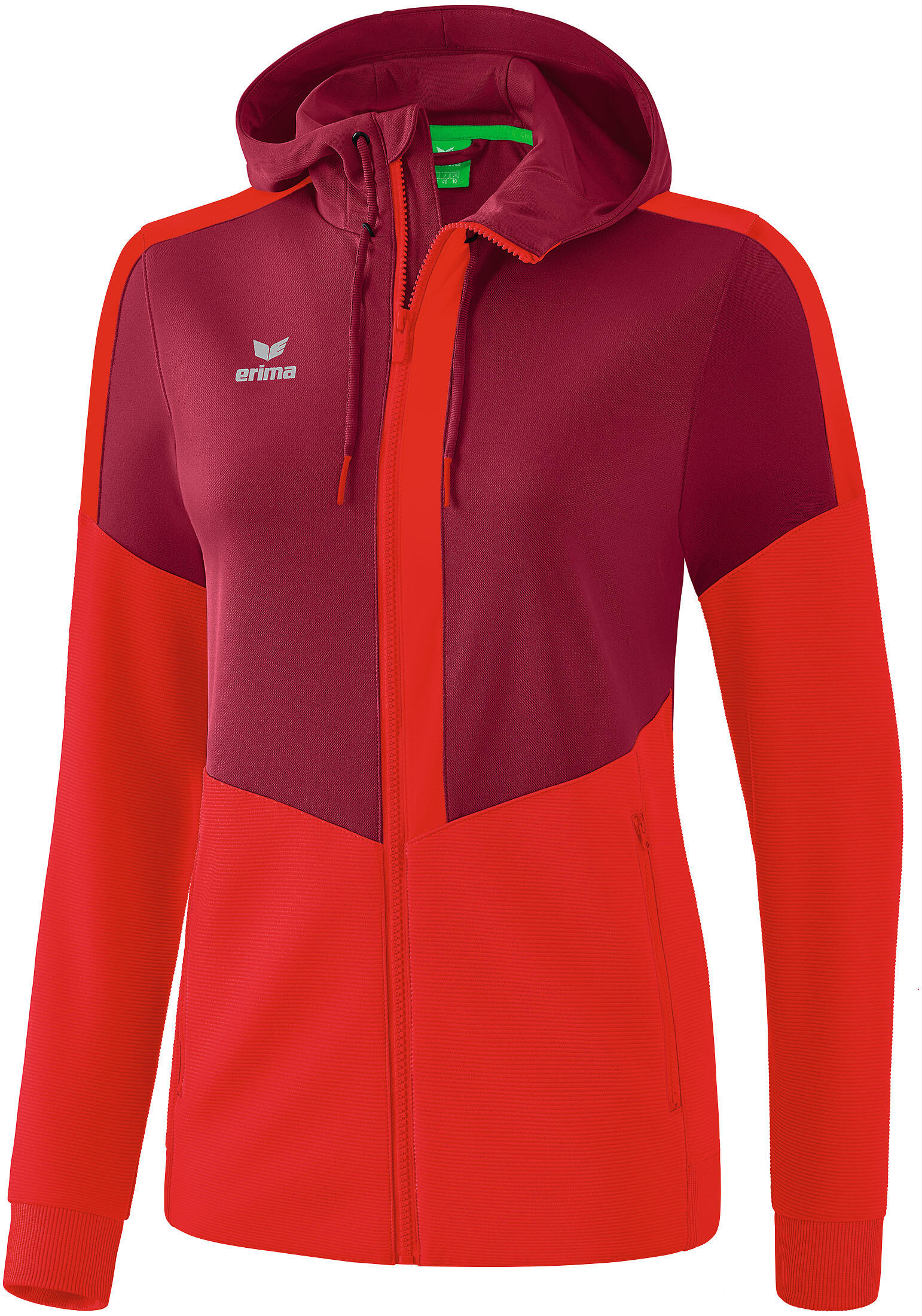 Damen Trainingsjacke mit kapuze Squad 3/7