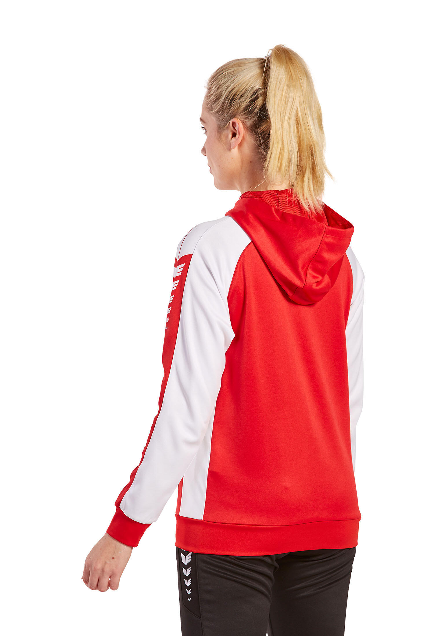 Dames trainingsvest met capuchon Erima Six Wings 2/7