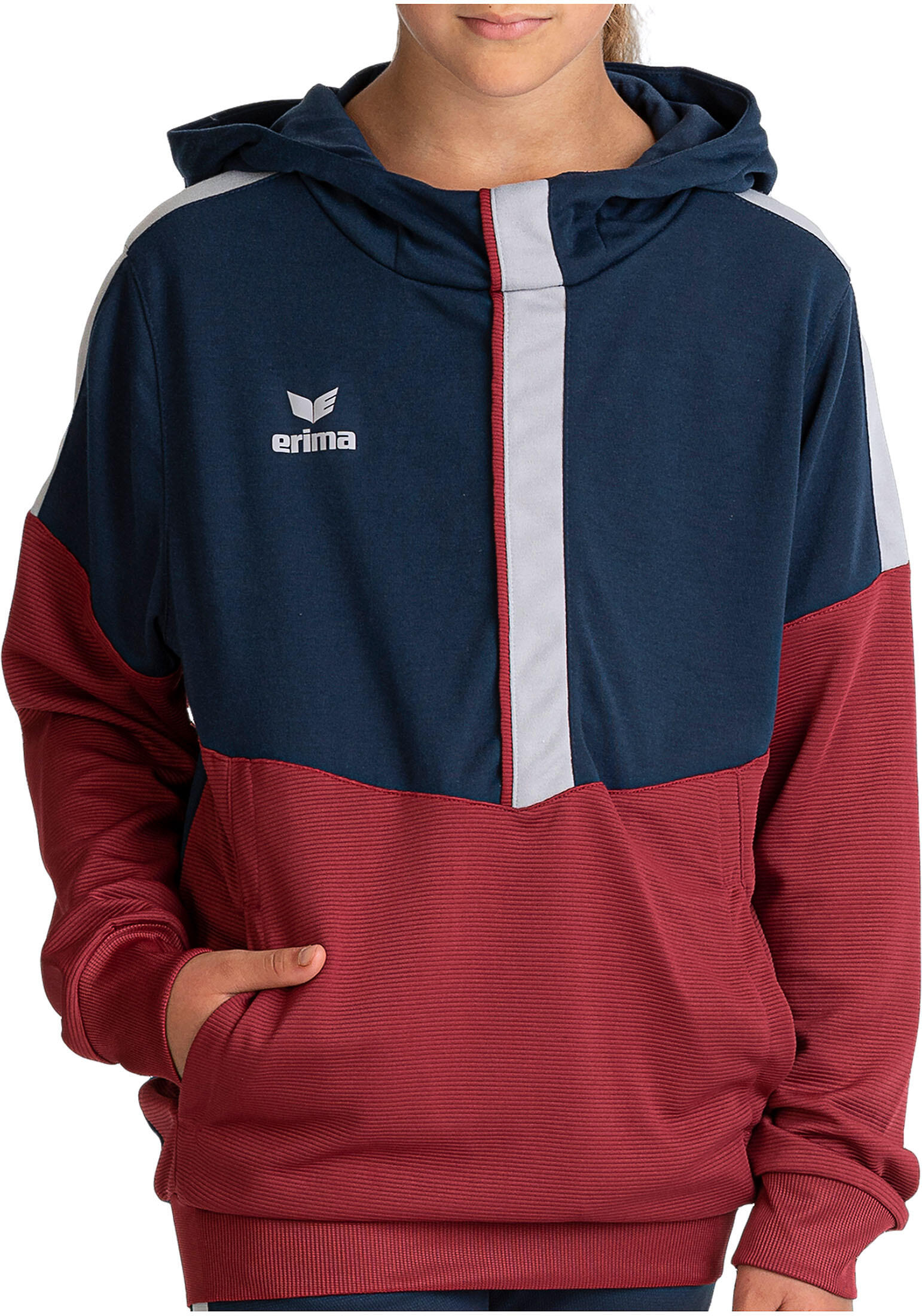 ERIMA Felpa con cappuccio per bambini Erima Squad
