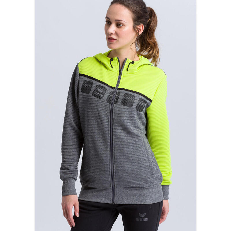 Trainingsjacke mit kapuze 5-C