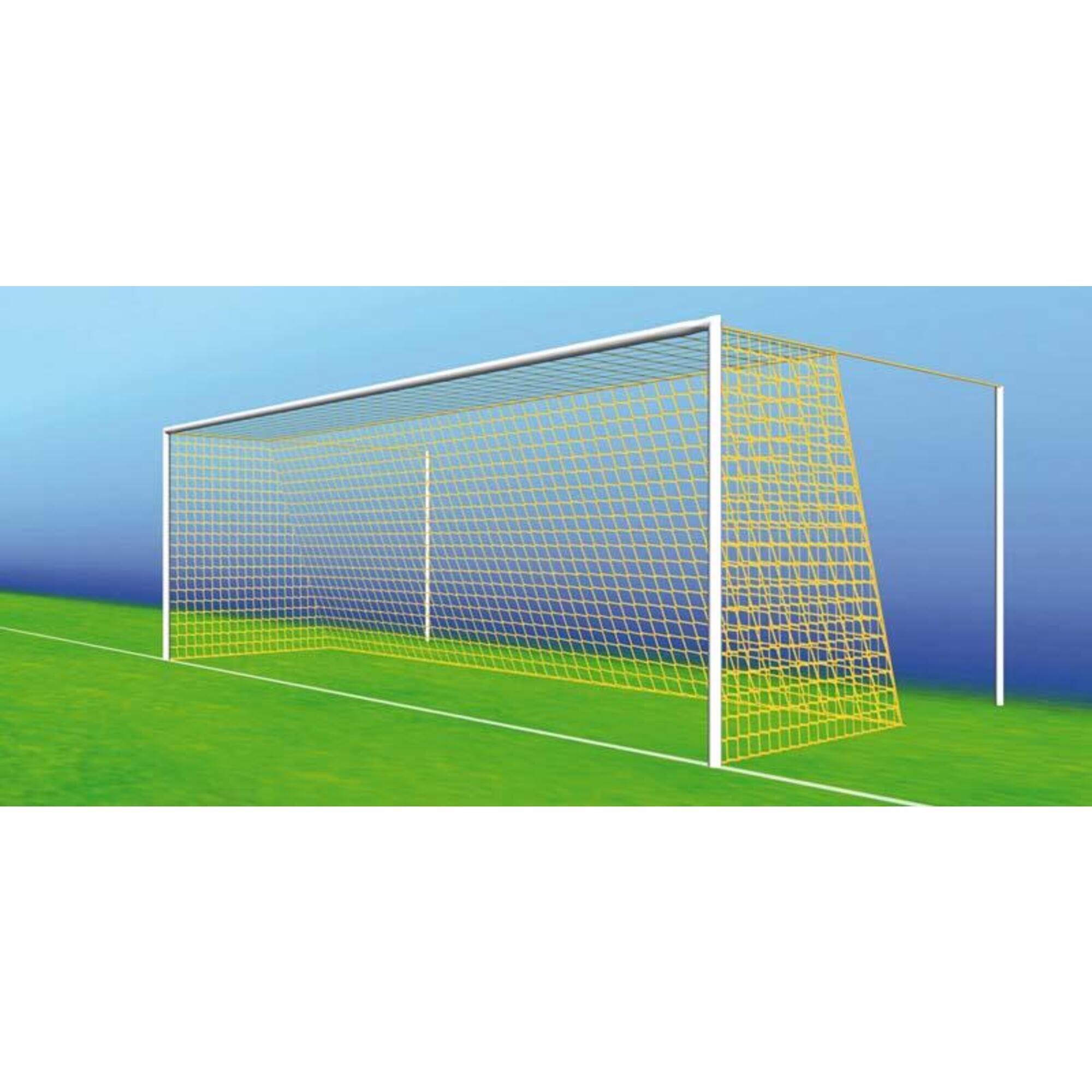 Set professionele voetbaldoelnetten 7 -  4mm mesh 120mm