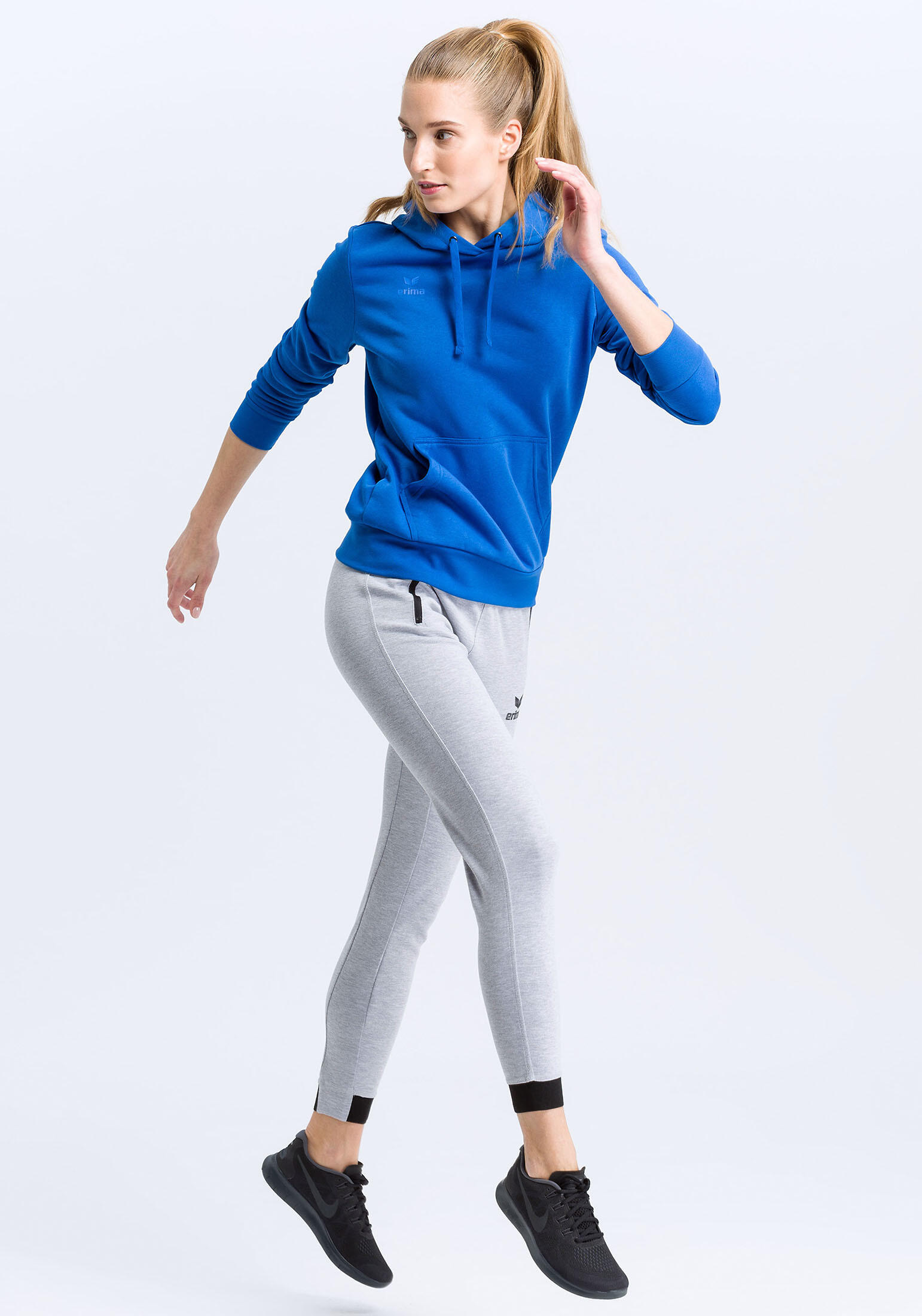 Damen Kapuzensweat 3/8