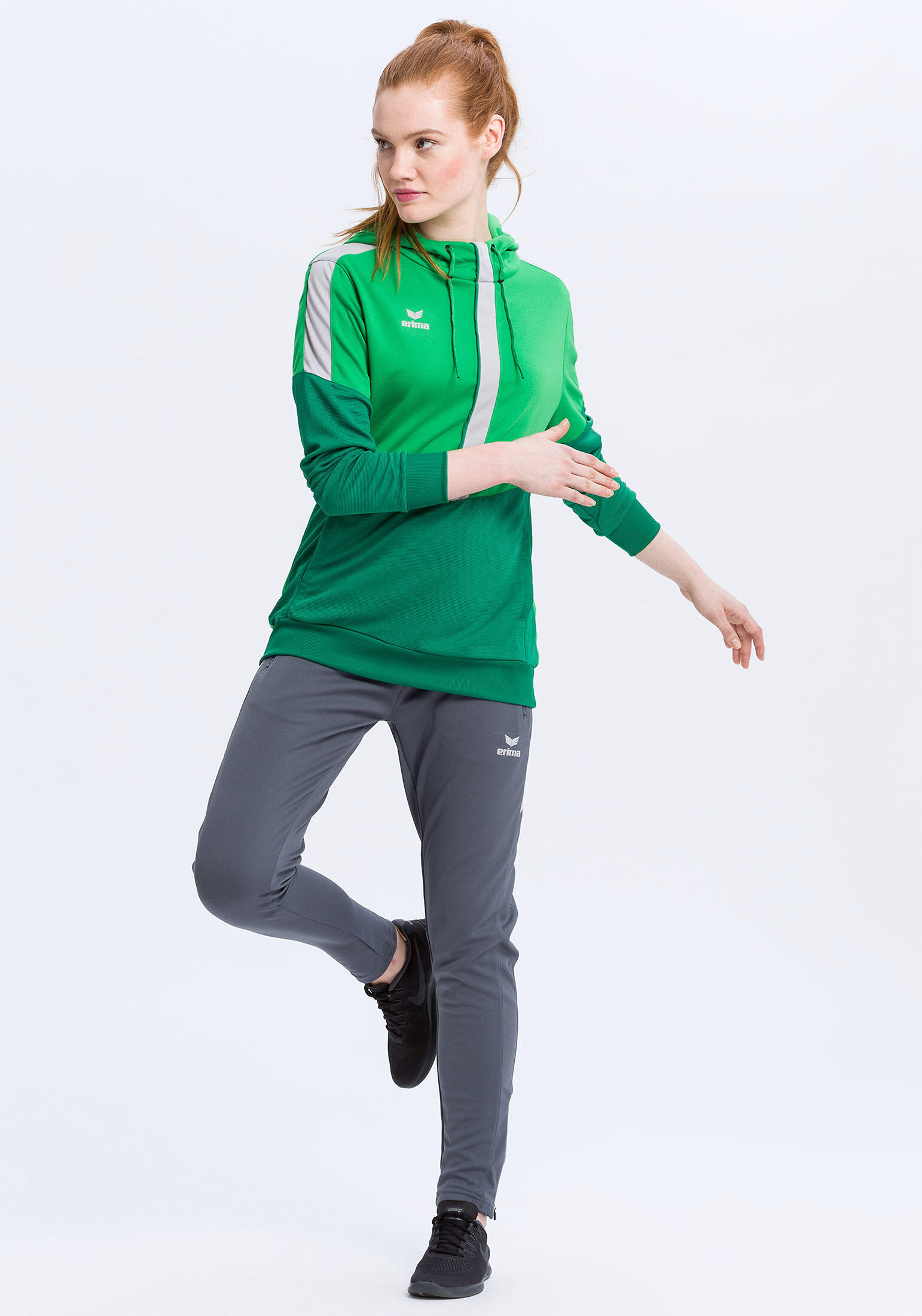 Sweat à capuche femme Erima Squad 3/7