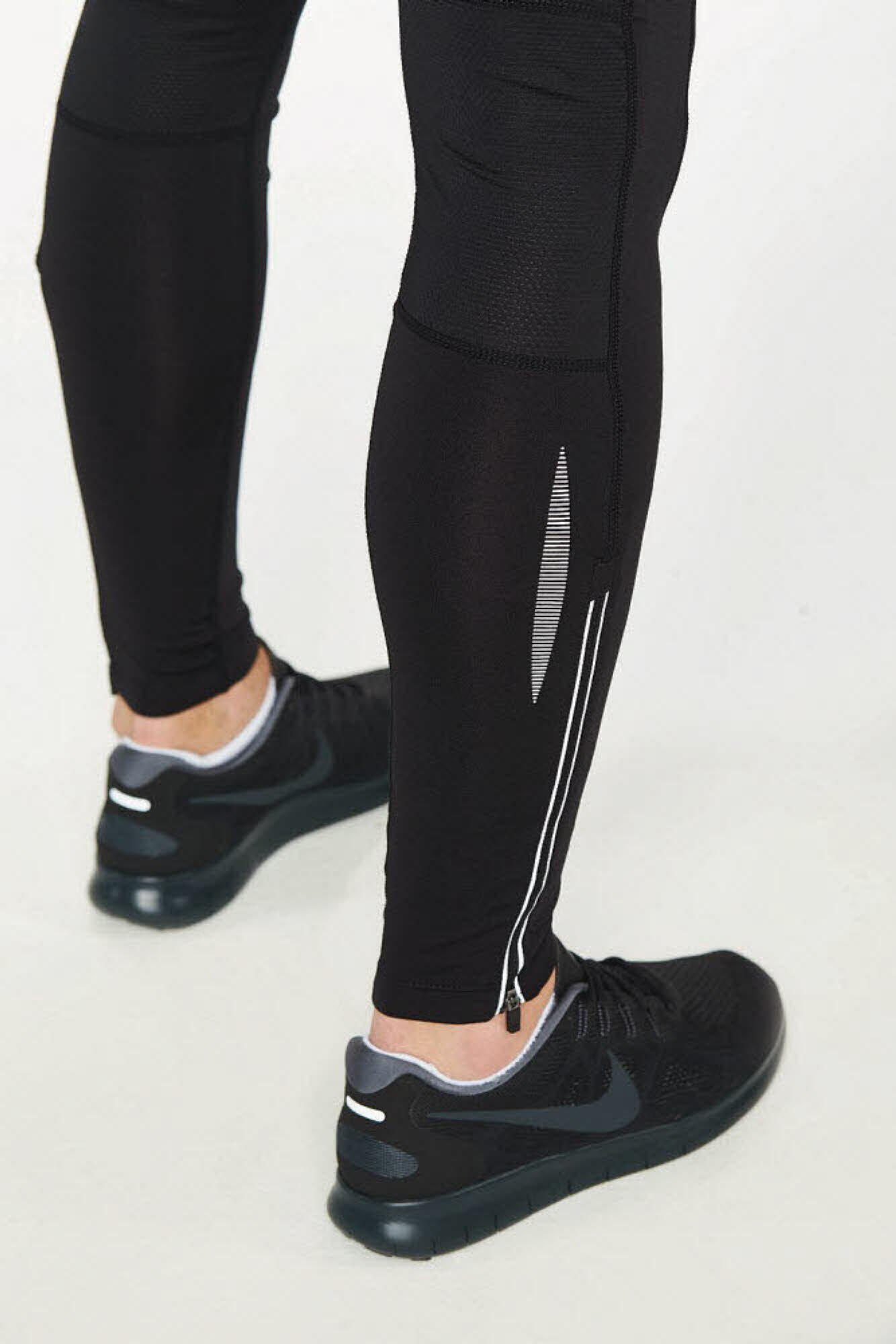 Herren Laufhose, Lauftight lang Performance 5/7