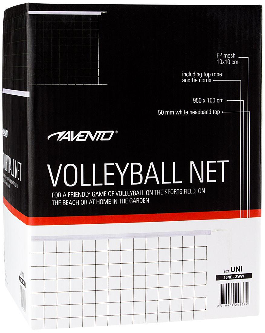 AVENTO Rete da pallavolo 9,5 x 1 metro