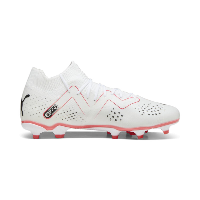 FUTURE MATCH FG/AG Fußballschuhe Herren PUMA White Black Fire Orchid Red