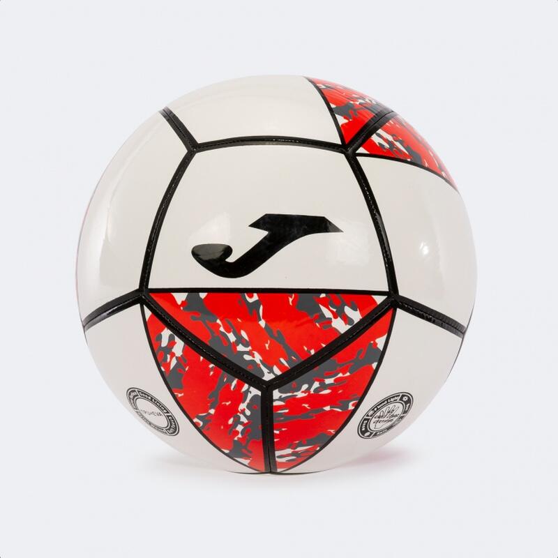 Minge fotbal Joma Challenge II, T4, alb/rosu, T4