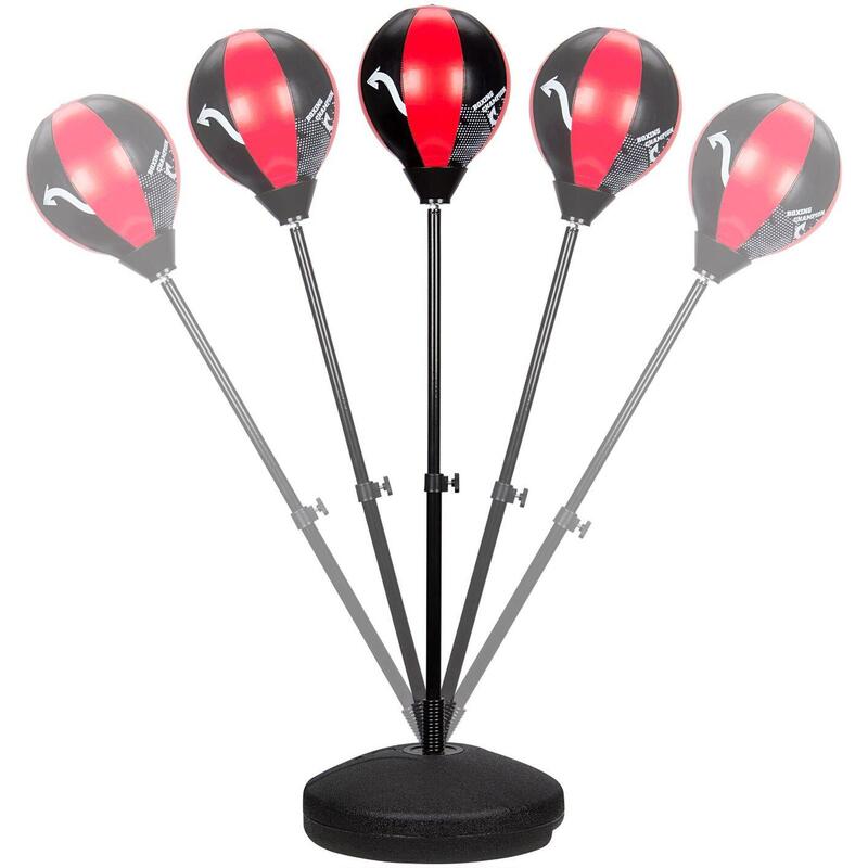Sistem para box şi mănuşi Reflex junior, multicolor