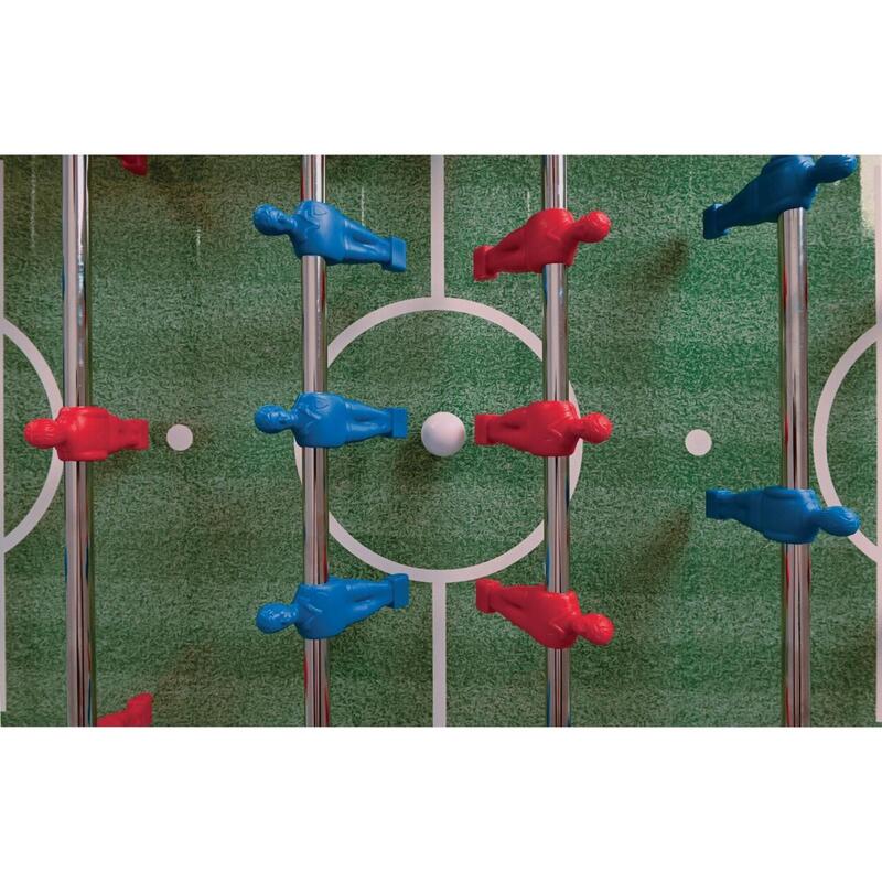 Masă de fotbal Garlando F-100, bari telescopice, gri.