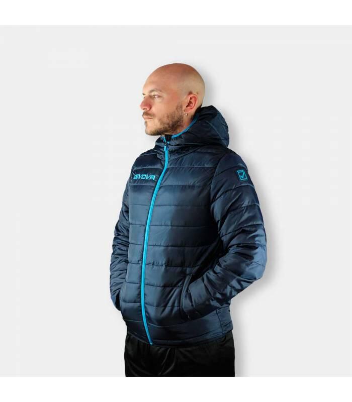 Giubbini uomo givova blu/turchese 2/4