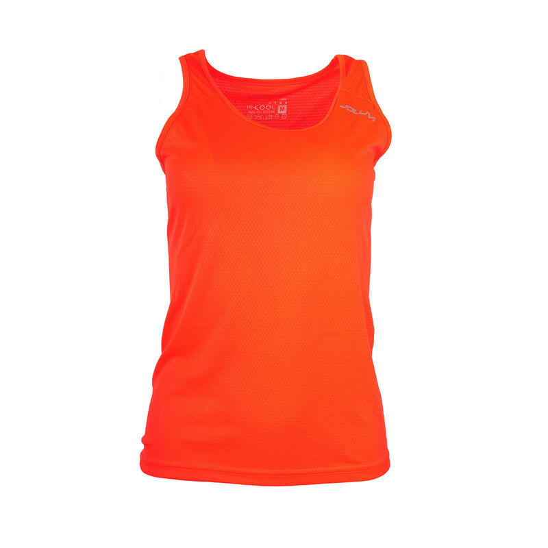 Tank Top Ultra Tir Fitness/Gym Coral Neon Ohne Atmungsaktiv JOLUVI