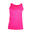 Tank Top Ultra Tir Fitness/Gym Rosa Neon Ohne Atmungsaktiv JOLUVI