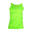 Tank Top Ultra Tir Fitness/Gym Verde Neon Ohne Atmungsaktiv JOLUVI