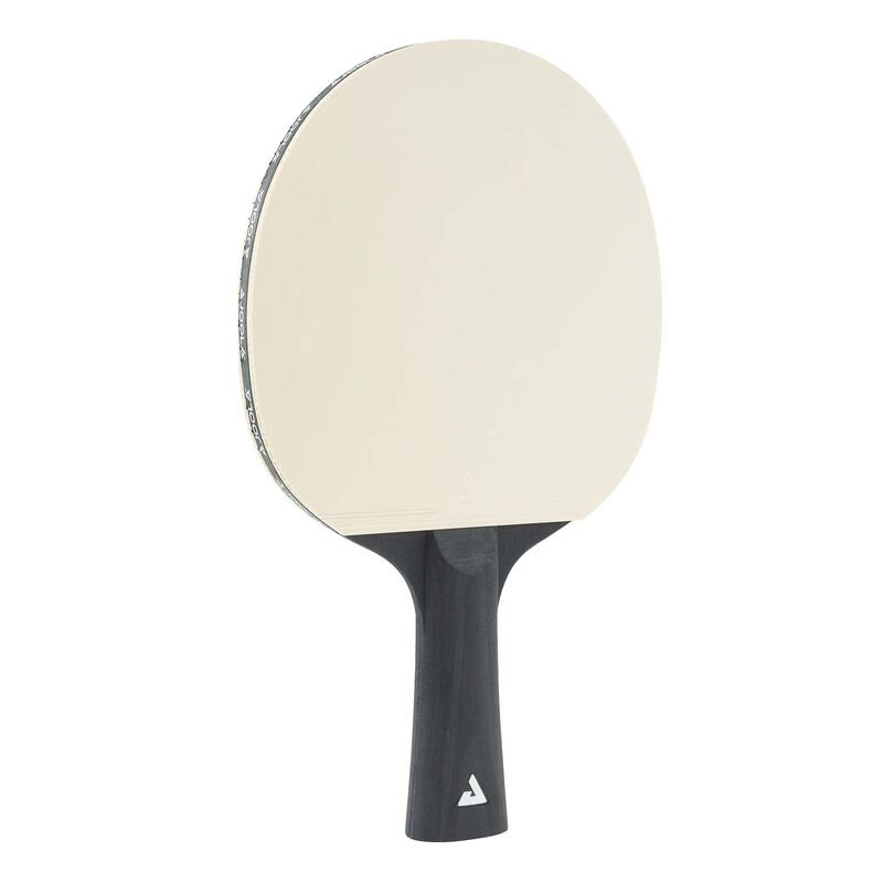 CONJUNTO DE 2 RAQUETES de Ping Pong ALLROUND PRETO + BRANCO E 8 BOLAS 40+ JOOLA