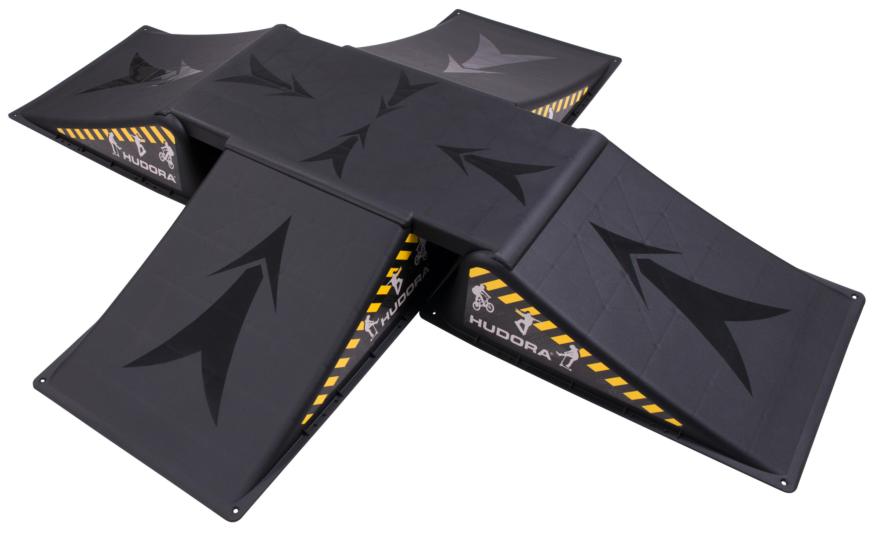 Hudora Skater Rampen Set, 5-teilig 3/7