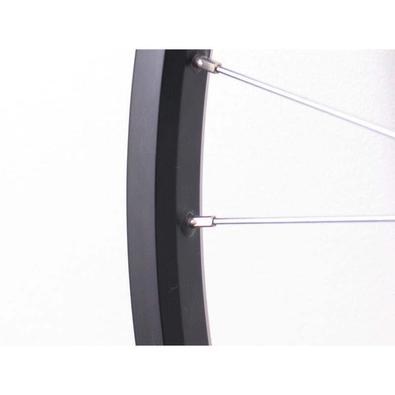 Roue arrière 28 * 1/4 Black Freewheel fixe