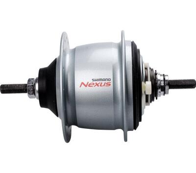 Shimano nexus 8 versnellingsnaaf voor rollerbrakes - 36 gaats - zilver