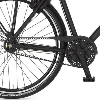 Cortina kettingscherm mozzo jet black - bescherming voor je fietsketting