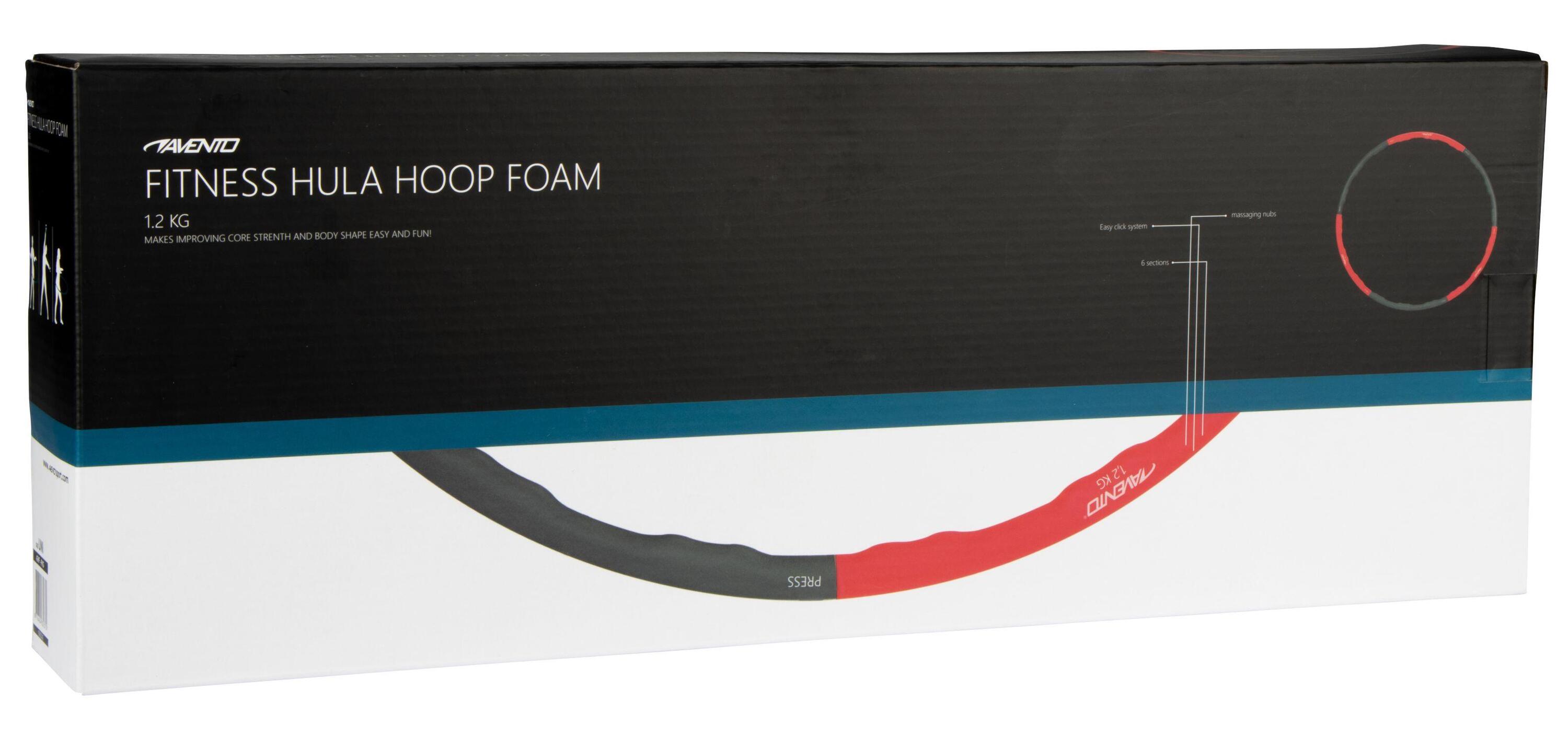 Cerchio da hula hoop in schiuma per fitness - 1,2 kg 4/7