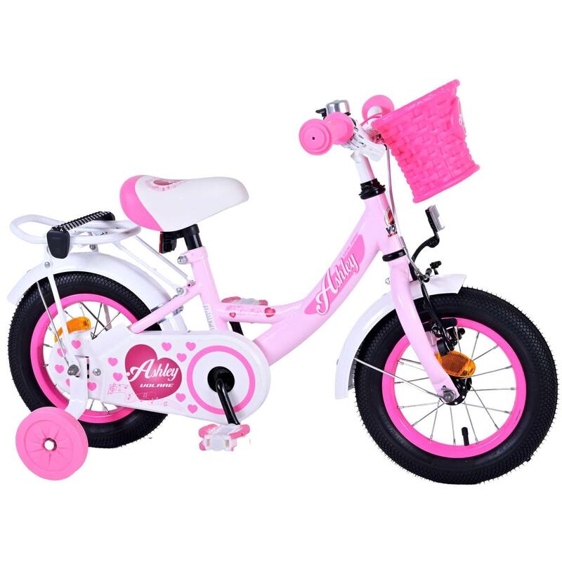 VOLARE BICYCLES Bicicletta per bambini Ashley 12 pollici, rosa