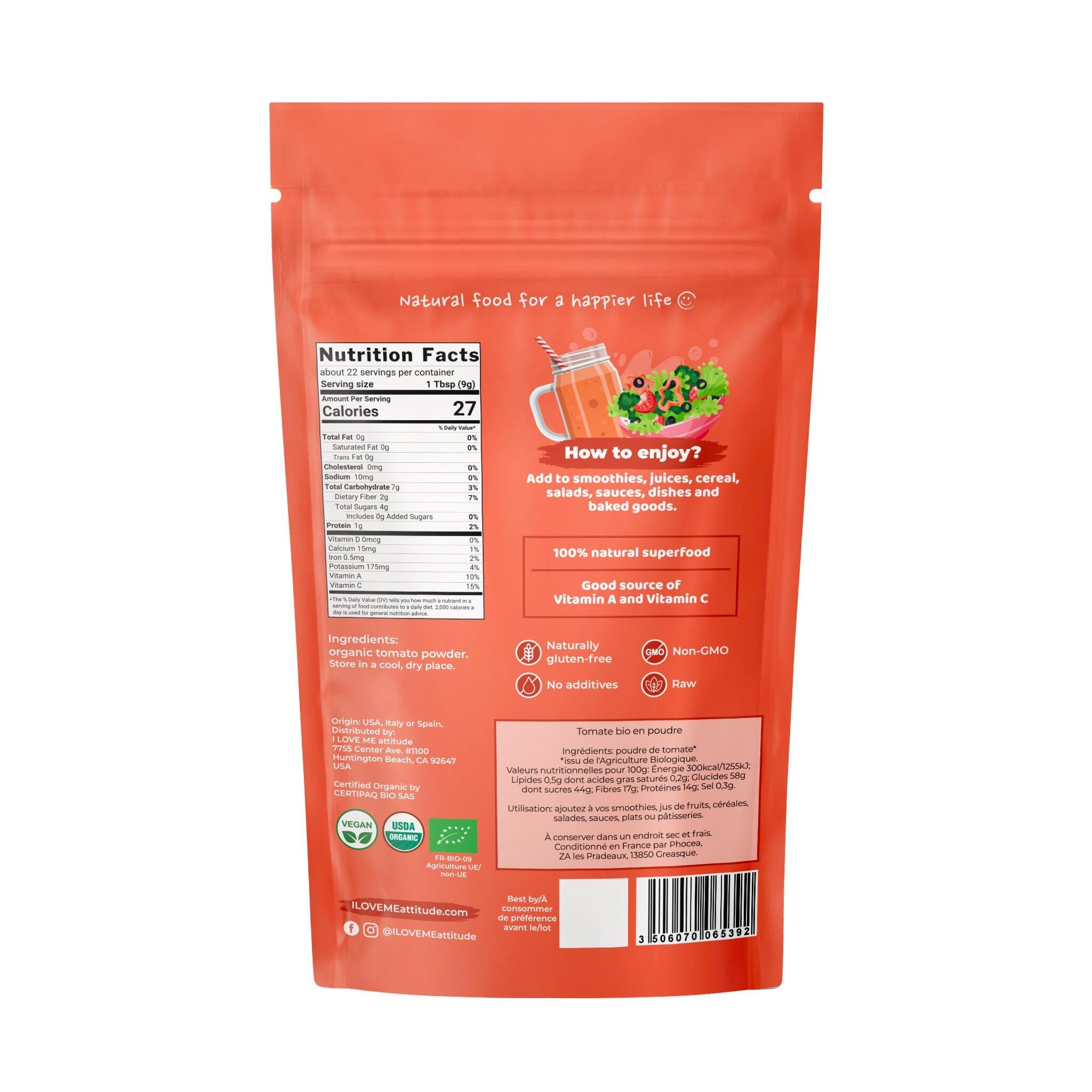 Tomate en poudre BIO 2/2