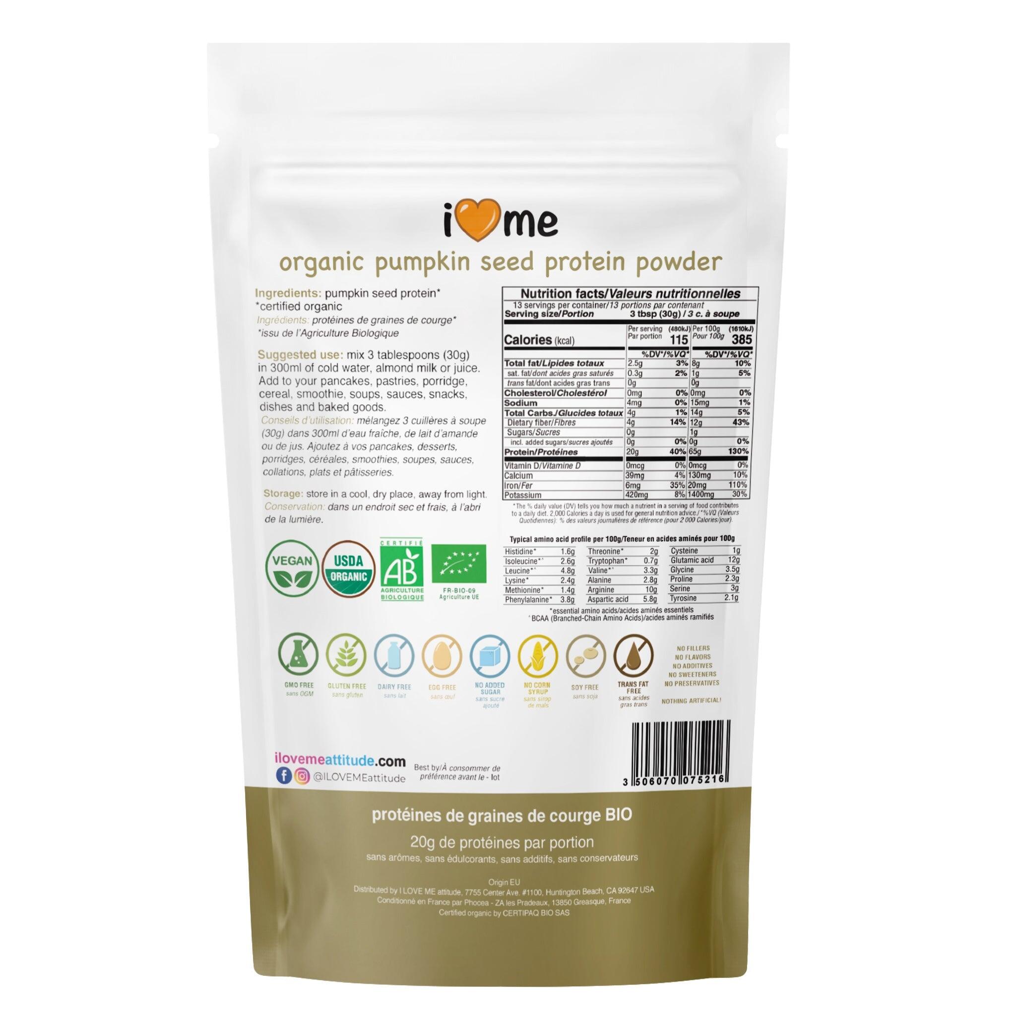 Proteínas de Calabaza - BIO VEGAN 2/2