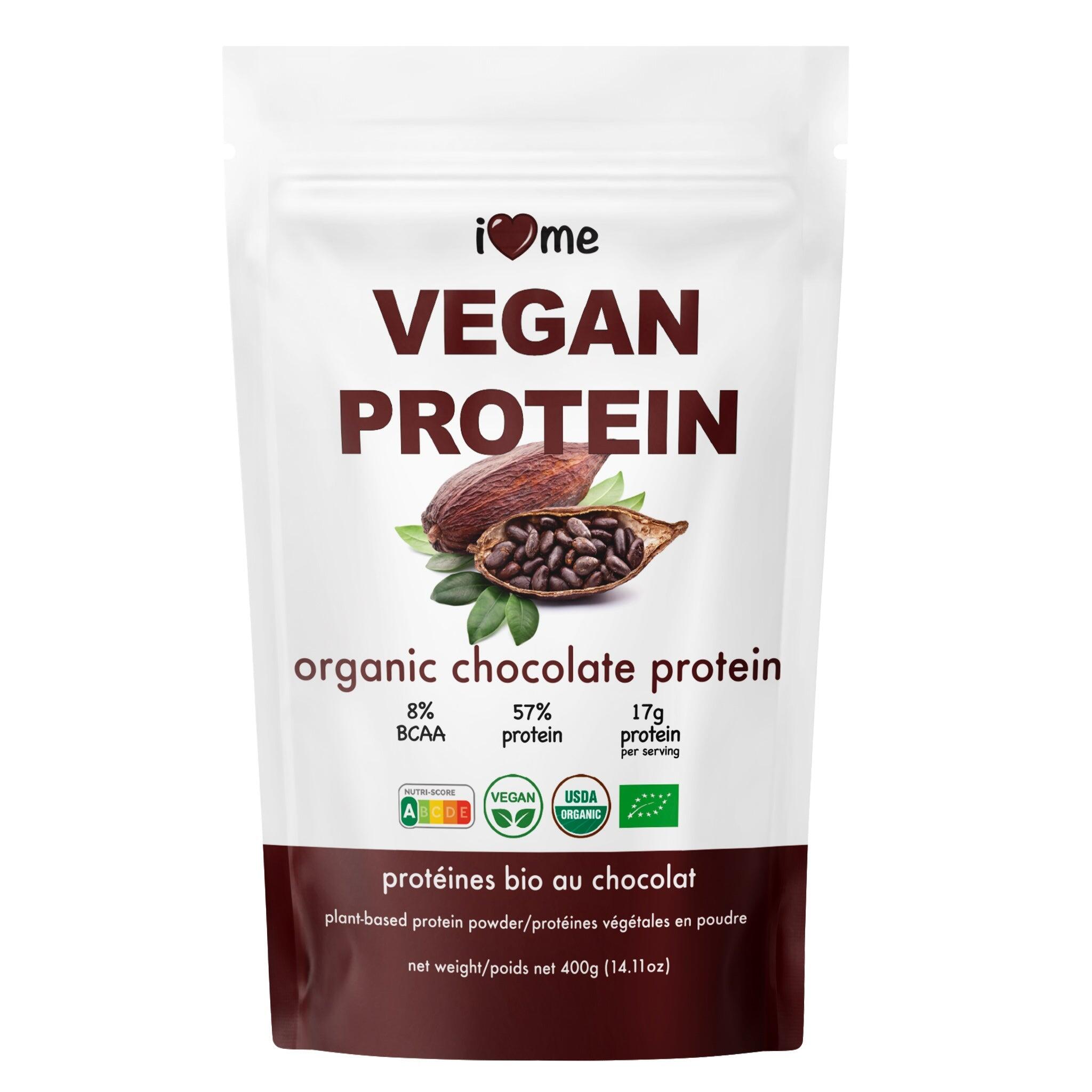 Vracbio - Protéines Au Chocolat - Bio Vegan - Arômes Naturels - 400 G - Decathlon