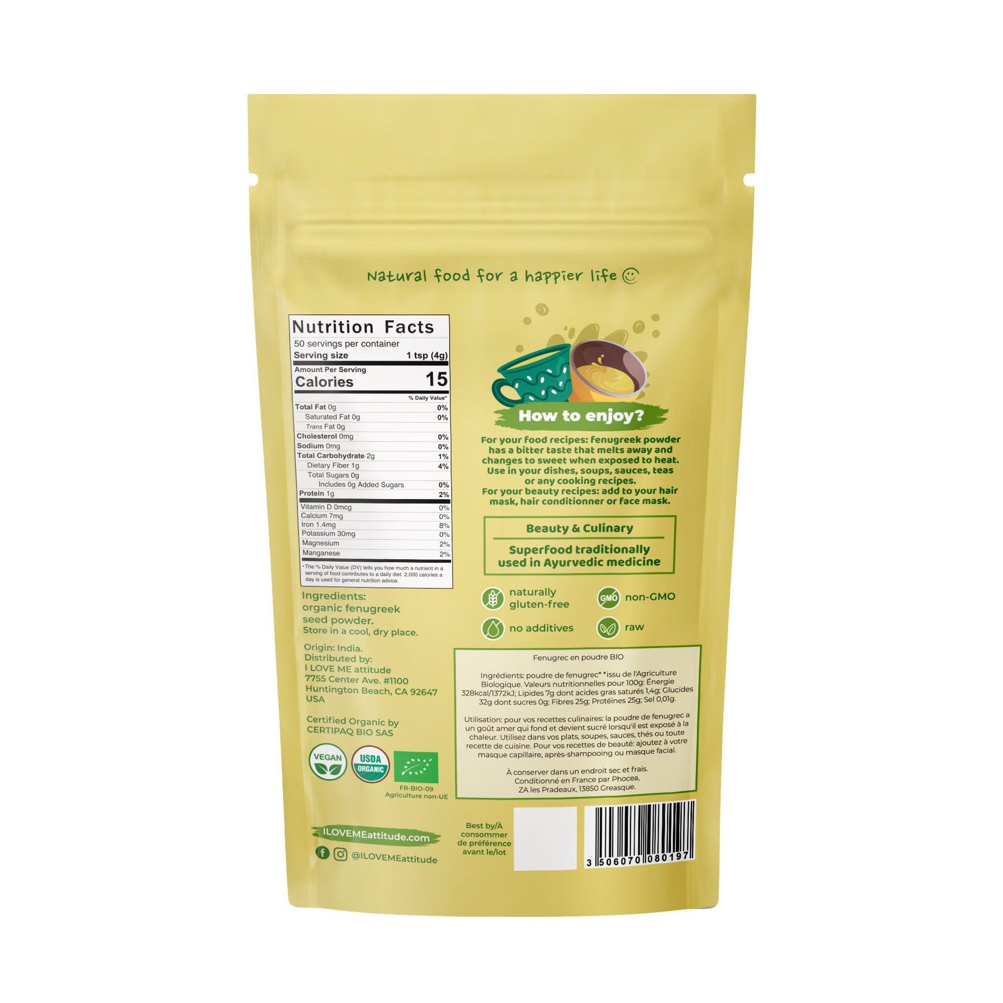 Fenogreco en polvo BIO 2/2