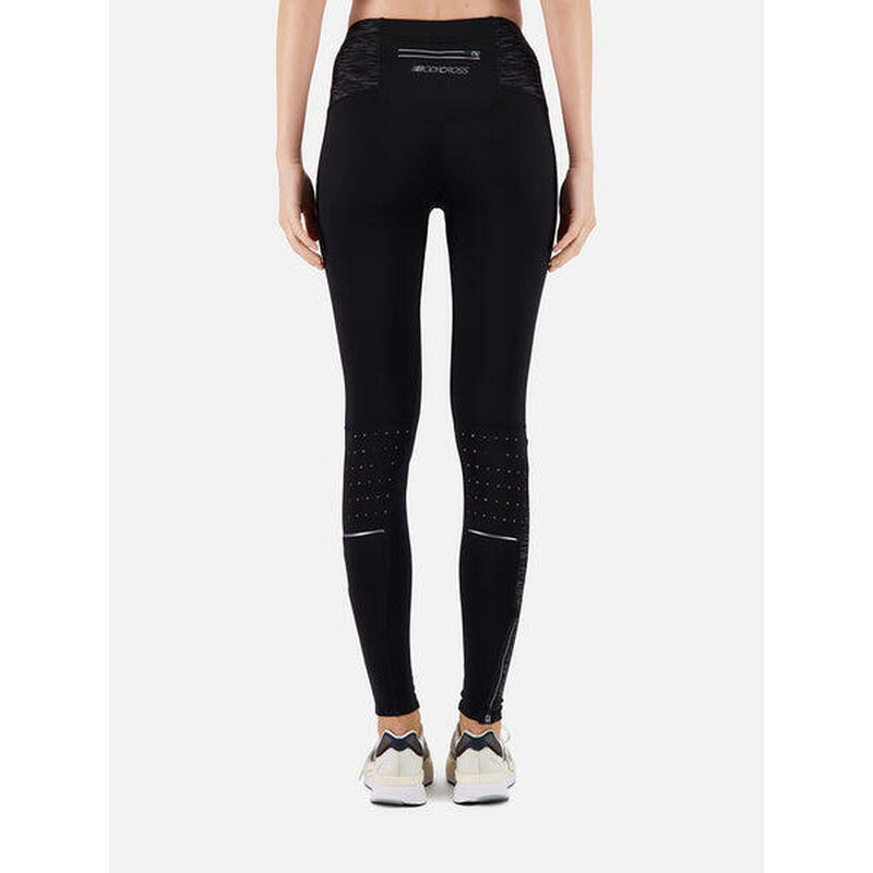 Legging de running zippé Irina - Noir - Femme