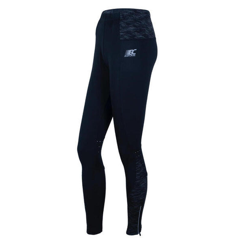 Legging de running zippé Irina - Noir - Femme