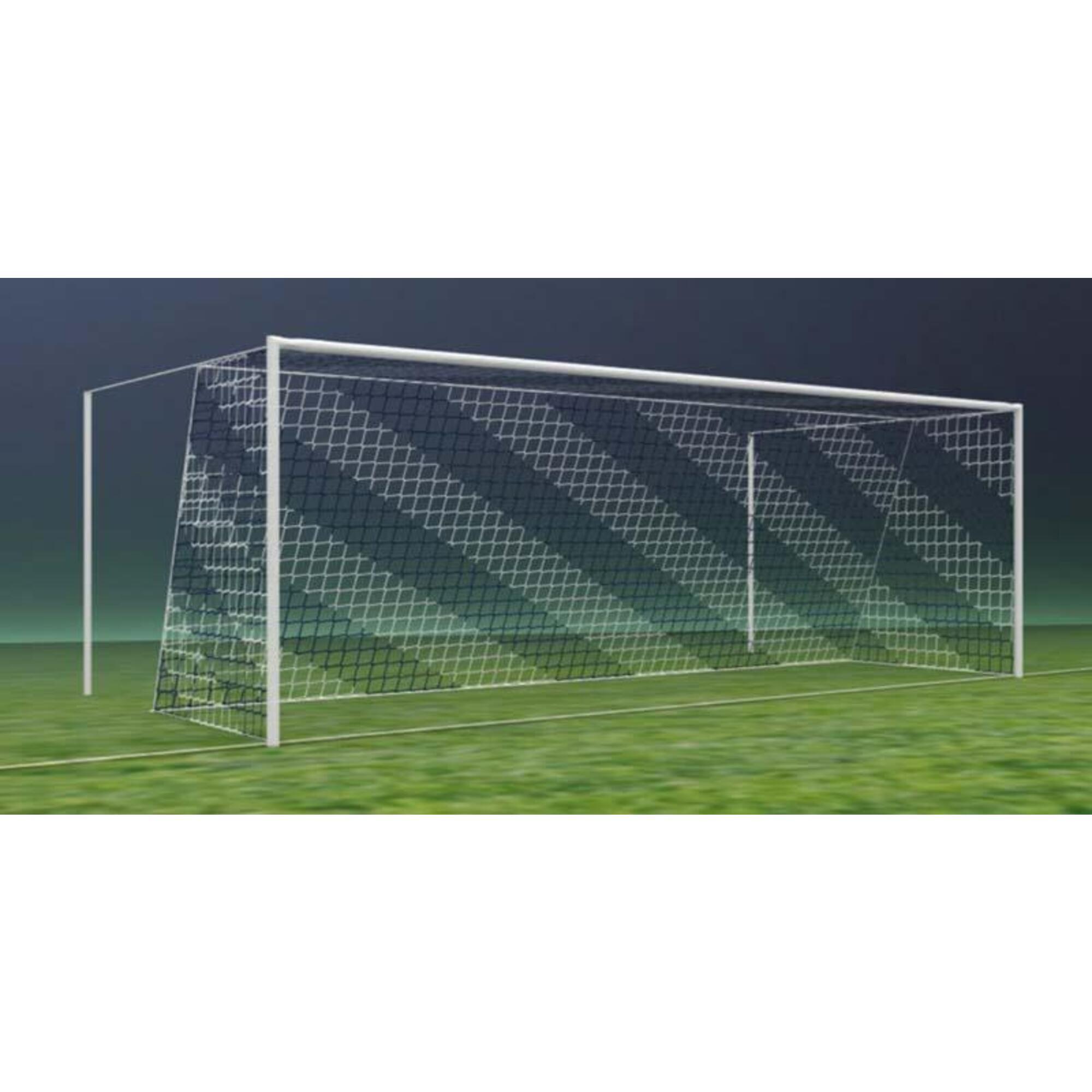 Set professionele voetbaldoelnetten 7 -  4mm mesh 120mm