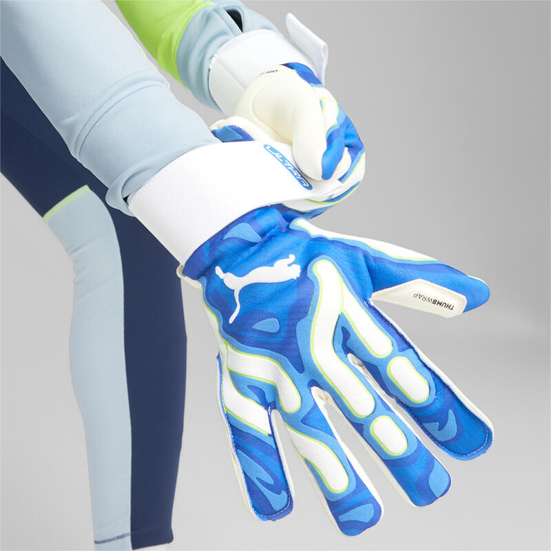 PUMA Ultra Ultimate Hybrid Bramkarz Rękawica Blue-White 10