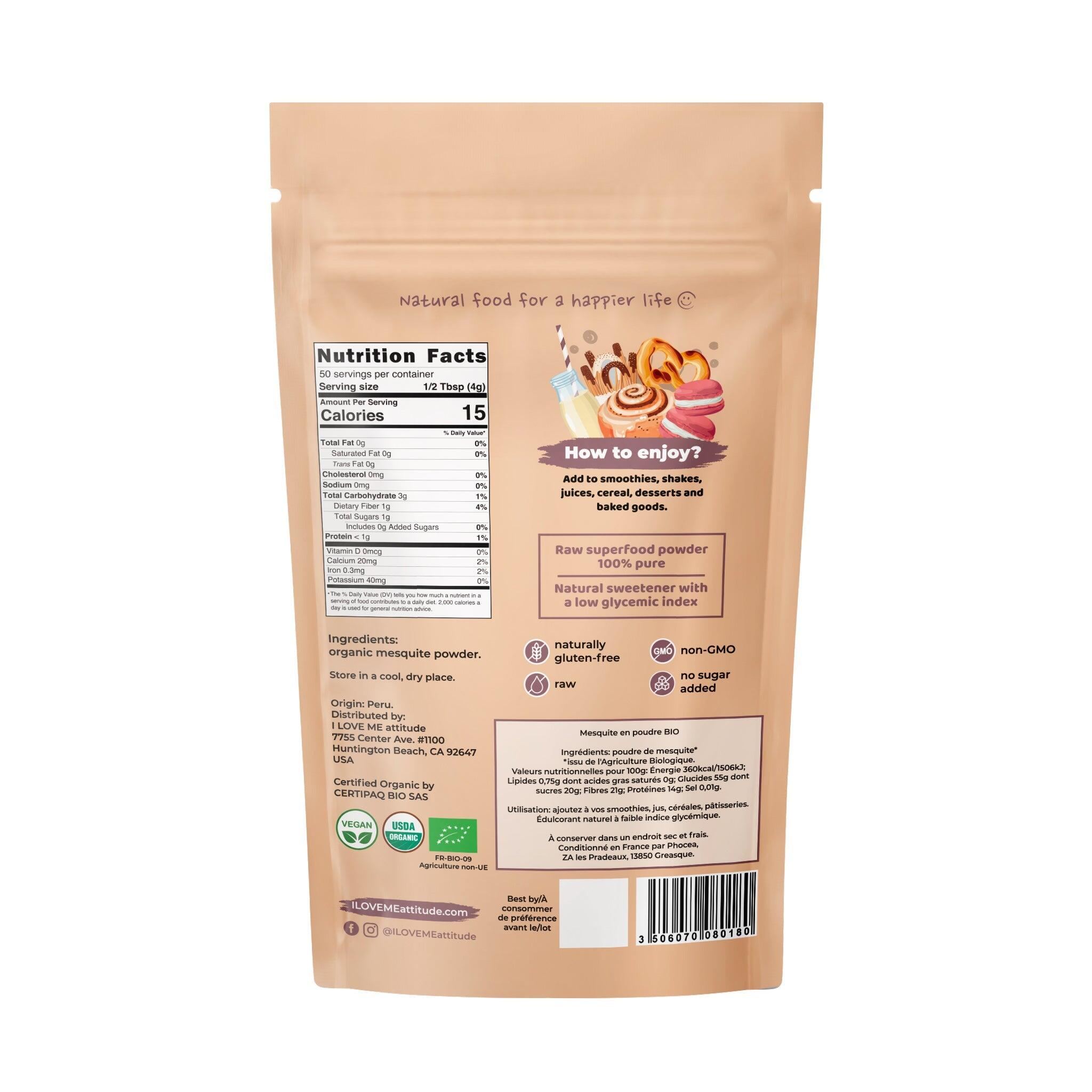Mesquite en poudre BIO 2/2