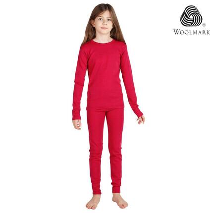 Komplet bielizny termoaktywnej dla dzieci Woolona 100% Merino Woolona