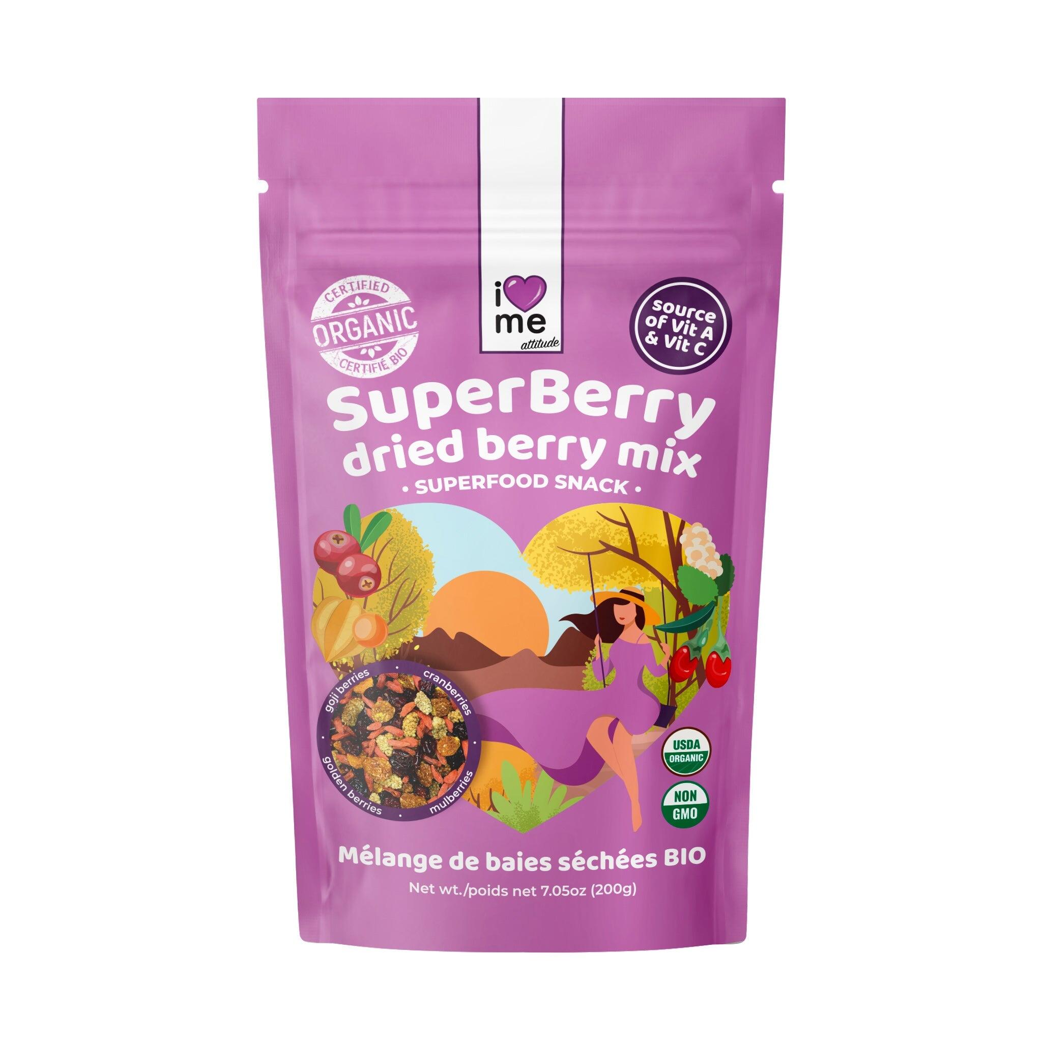 Vracbio - Mix Superberry Bio - Goji, Cranberries, Mûres, Physalis - Arômes Naturels - 200 G - Decathlon