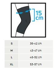 COMPEX ACTIV' KNEE + Genouillère compressive 4/6
