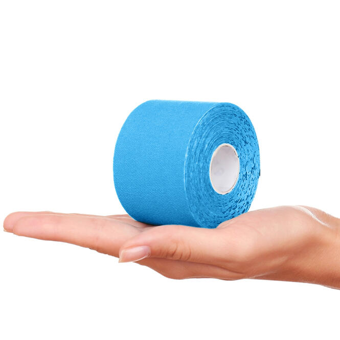 KINESIO TOP TAPE BENDAGGIO ADESIVO ELASTICO PER KINESIOTERAPIA 5 CM X 5 M 3/4