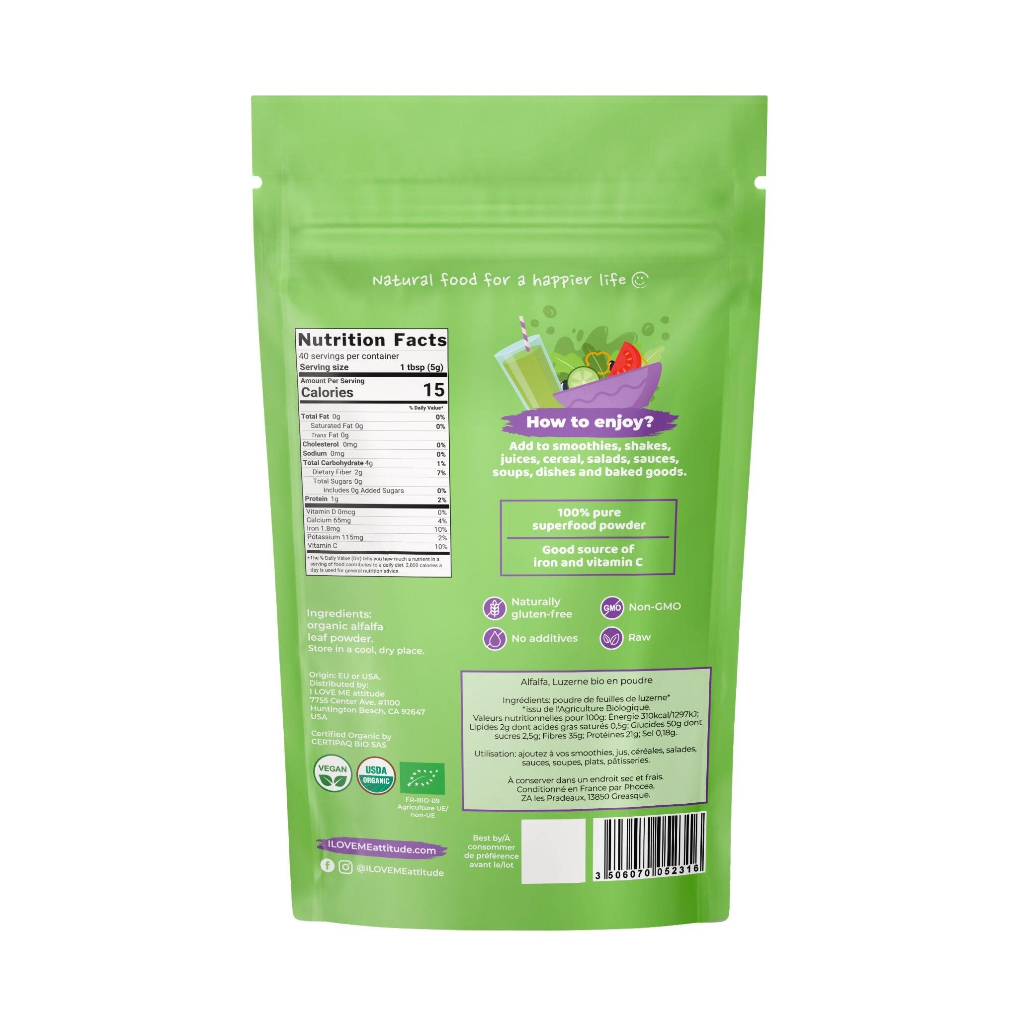 Alfalfa en polvo BIO 2/2