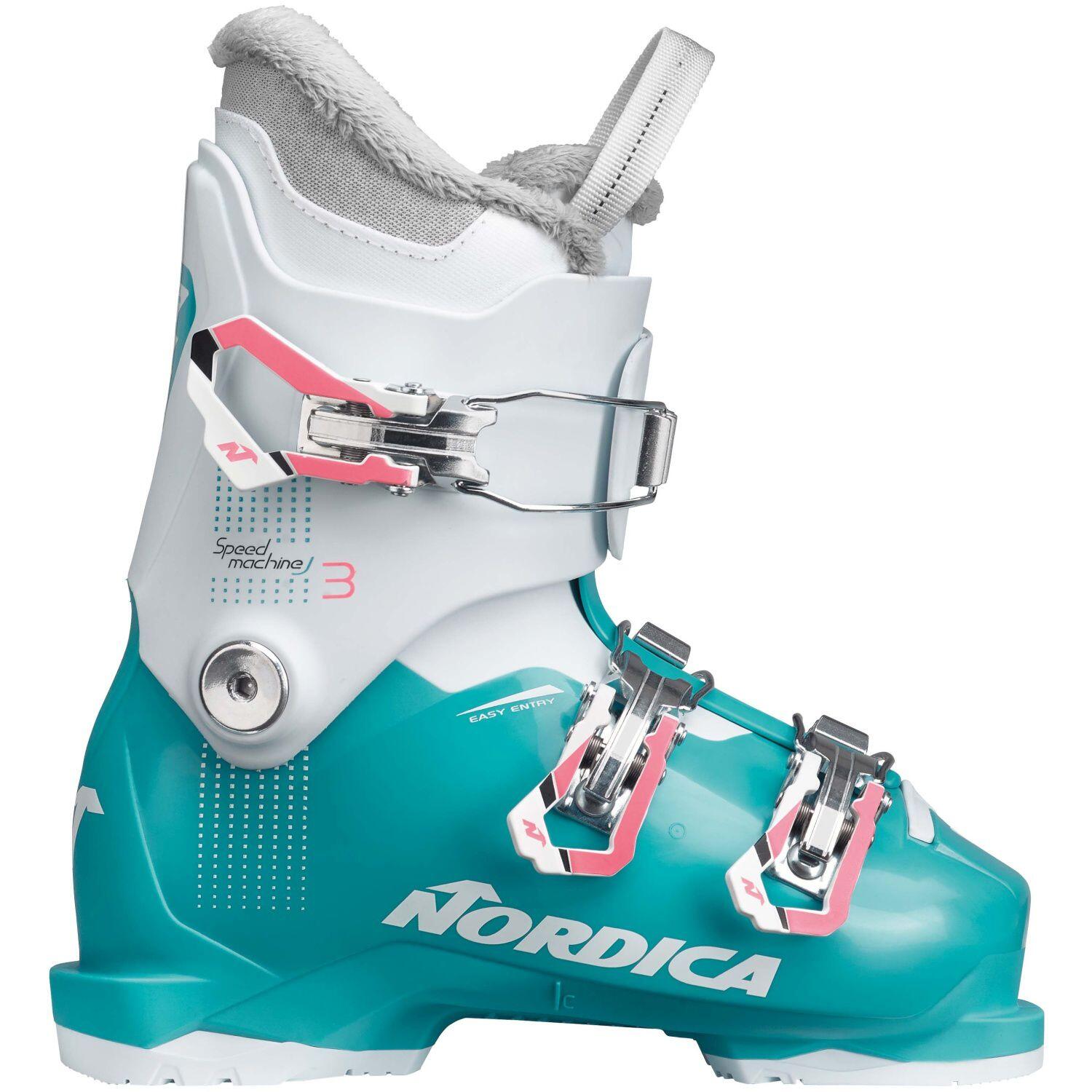 Nordica Speedmachine J3 kinderskischoenen blauw en wit 050870013L4 24,5 cm 1/7