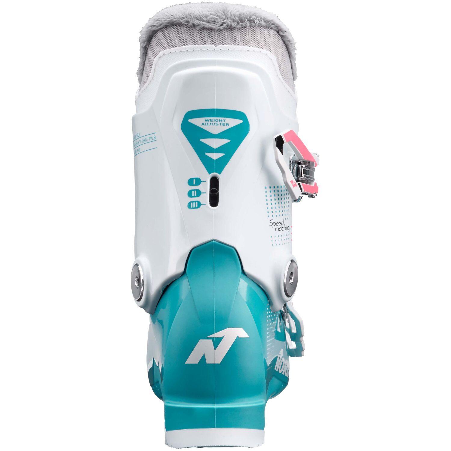 Nordica Speedmachine J3 kinderskischoenen blauw en wit 050870013L4 24,5 cm 3/7
