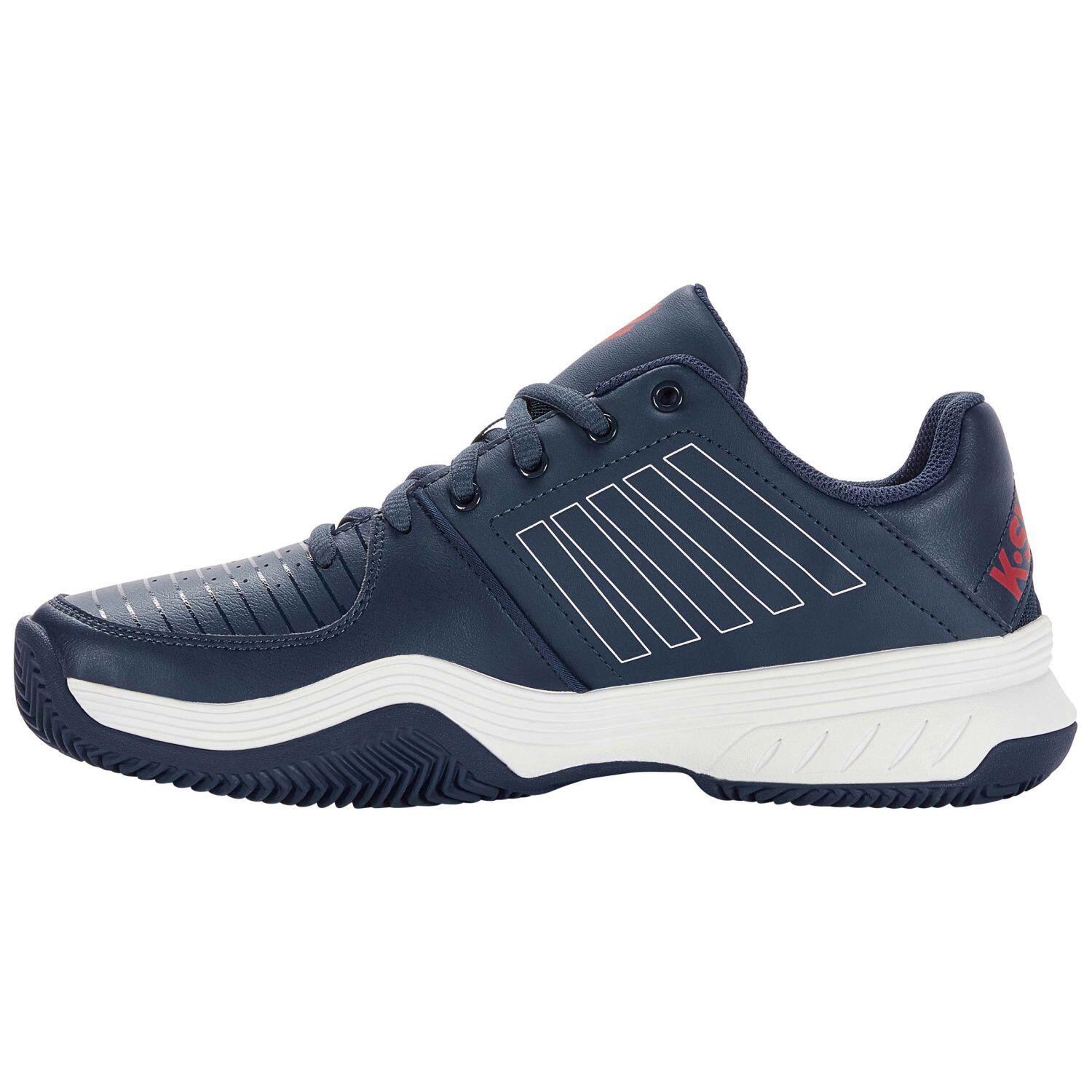 Zapatillas de tenis y pádel hombre K-Swiss Court Express HB marino-rojo 6/6