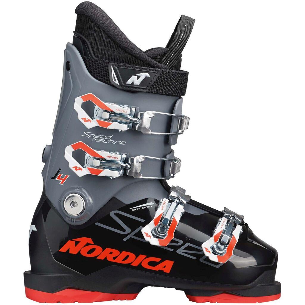 Nordica Speedmachine J 4 Black Boys' Ski Boots