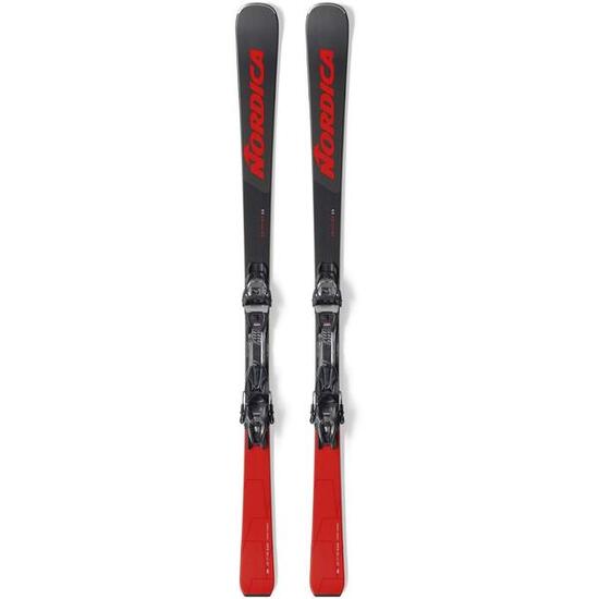 Esquí con fijación SPITFIRE CA FDT+TP2 COMP10 FDT Nordica gris