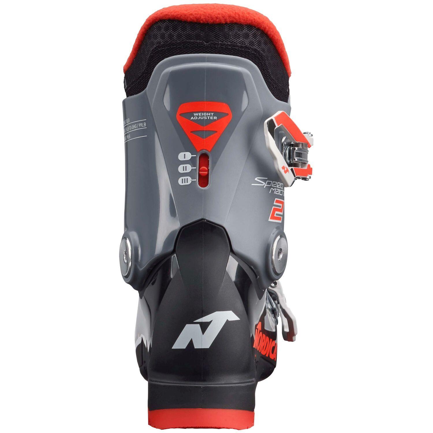 Nordica Speedmachine J2 kinderskischoenen zwart en grijs 050862007T1 22,5 cm 3/7