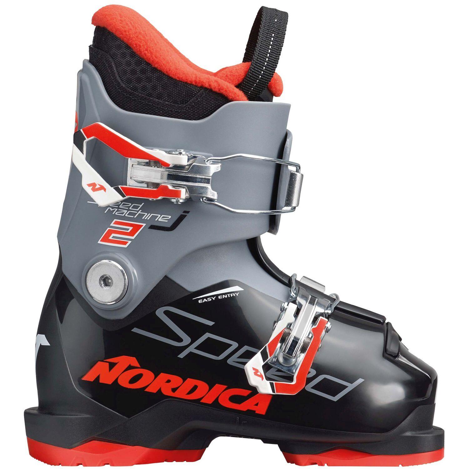 NORDICA Kinderskischoenen Nordica Speedmachine J2 zwartgrijs 050862007T1 21,5 cm